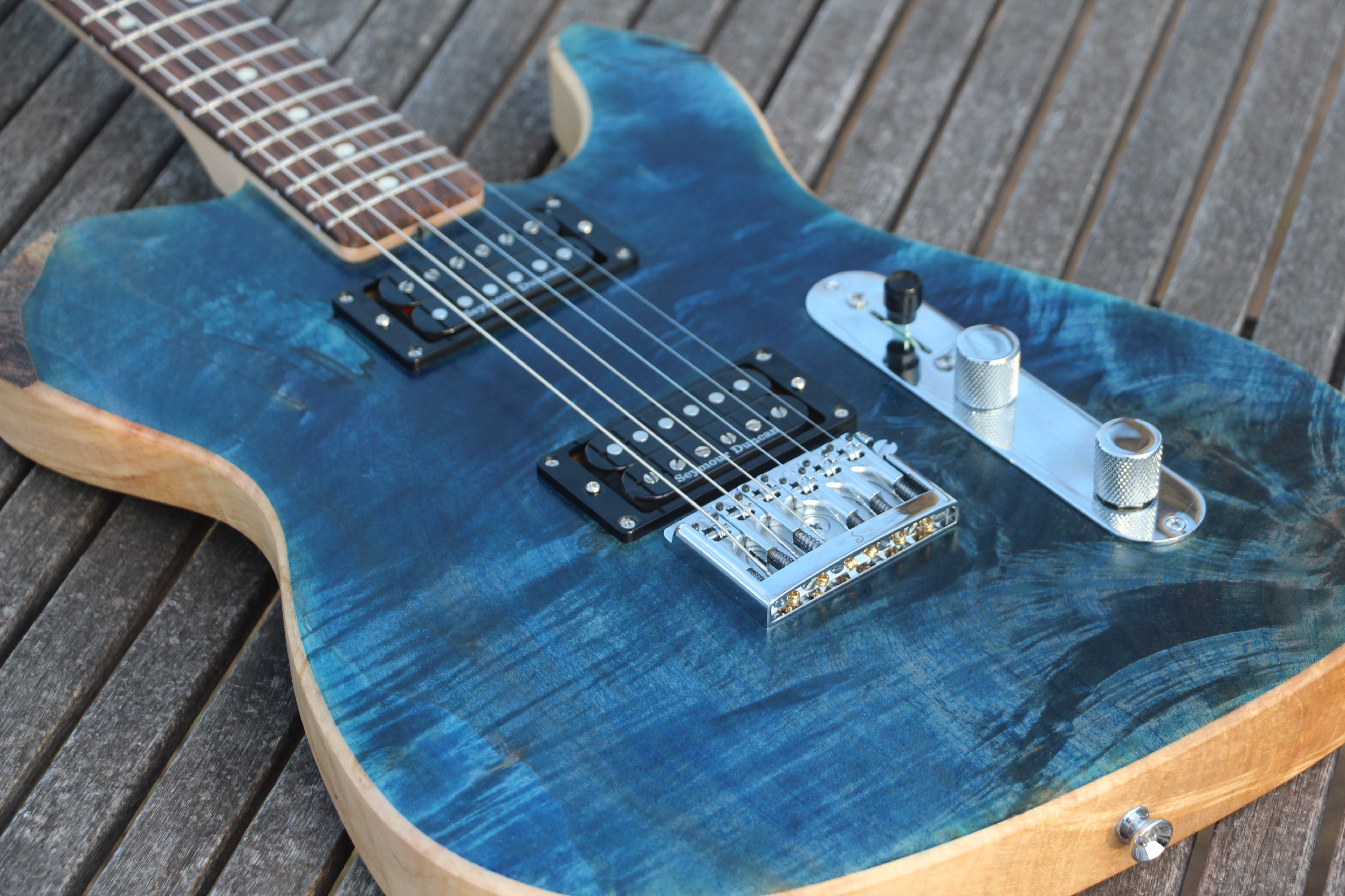 Natural Tonic, Oil Finished Ash Body – Hayley Guitars