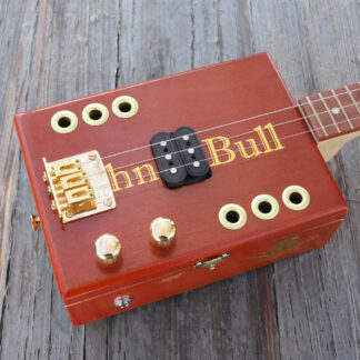 3 String Cigar BOx Guitar made by Jeff Baker for Hayley Guitars in Peyton, Colorado p1